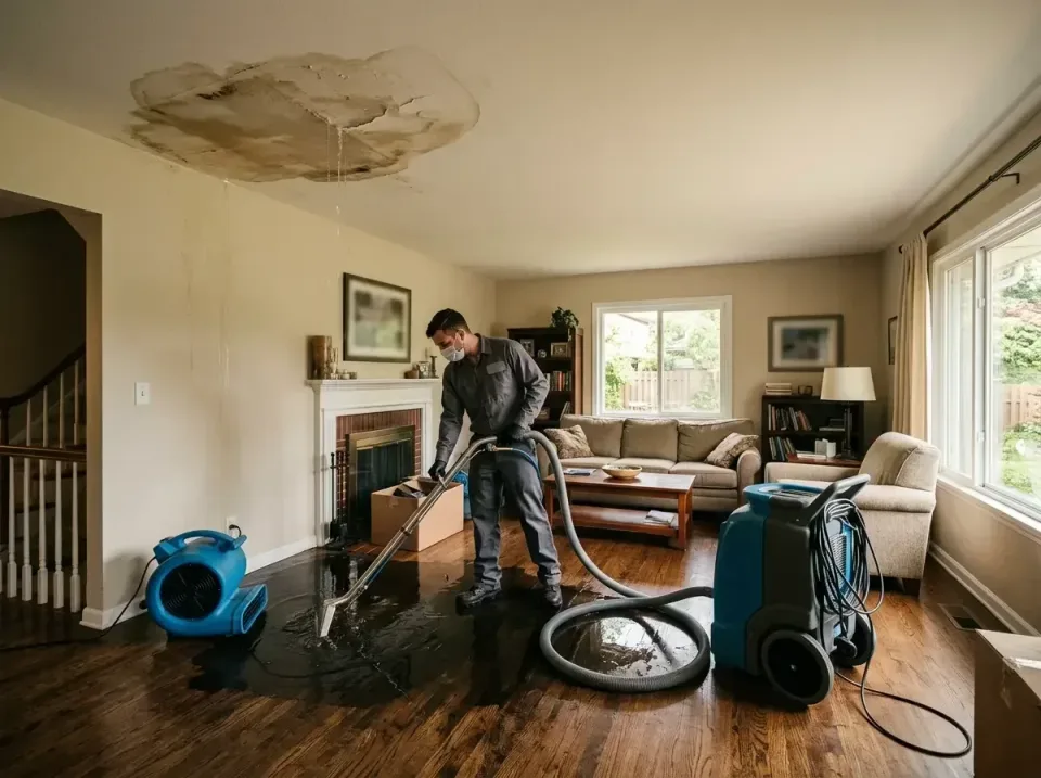 attic-pipe-burst-ceiling-drip-008 — frequently asked questions, Water Damage Restoration & Carpet Care in West Babylon, NY